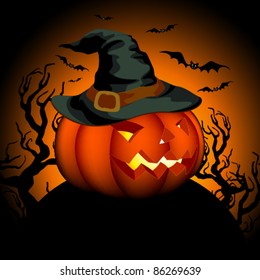 Vector Halloween background