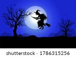 Vector Halloween background. Easy to Edit 