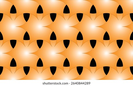Vector Halloween Background with Pumpkins and Autumn Design	