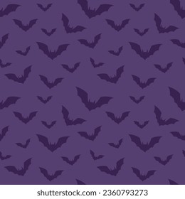vector halloween bat design background pattern