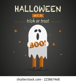 Vector Halloween Card