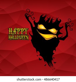 vector halloween dark background