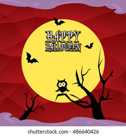vector halloween dark background