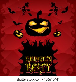 vector halloween dark background