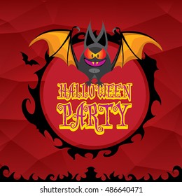 vector halloween dark background