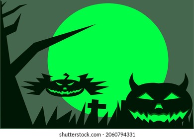 vector halloween, halloween day design with spooky concept.