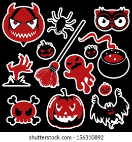 vector Halloween icons