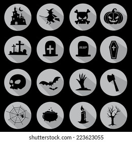 Vector halloween icons