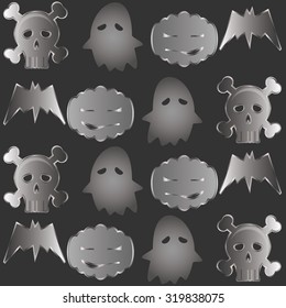 vector halloween icons