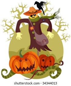 vector halloween illustartion