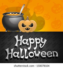 Vector. Halloween illustration.