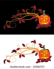 vector Halloween ornate image