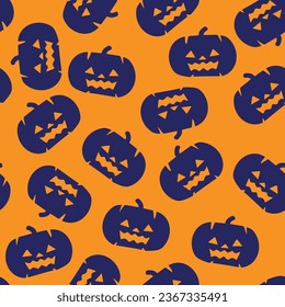Vector Halloween Pattern, Seamless Pattern suitable for T-shirt backdrop and wallpaper