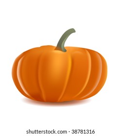 Vector Halloween pumpkin