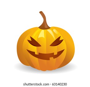 vector halloween pumpkin