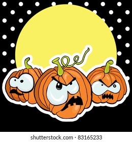 vector Halloween pumpkin