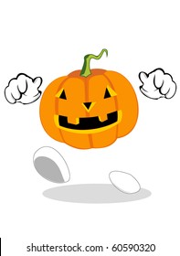 vector halloween pumpkins