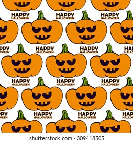 vector halloween  seamless background