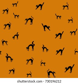 vector halloween seamless pattern