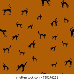 vector halloween seamless pattern