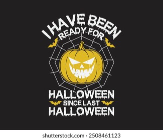 Vector Halloween t shirt design, Best Halloween t shirt design for Halloween day, happy Halloween October 31 t-shirt design template.