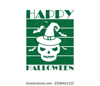 Vector Halloween t shirt design, Best Halloween t shirt design for Halloween day, happy Halloween October 31 t-shirt design template.