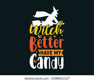 Vector Halloween t shirt design, Best Halloween t shirt design for Halloween day, happy Halloween October 31 t-shirt design template.