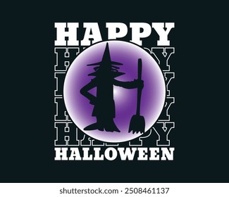 Vector Halloween t shirt design, Best Halloween t shirt design for Halloween day, happy Halloween October 31 t-shirt design template.