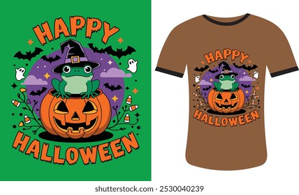 Vector Halloween t-shirt design, Best Halloween t-shirt design for Halloween day