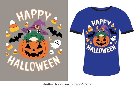 Vector Halloween t-shirt design, Best Halloween t-shirt design for Halloween day