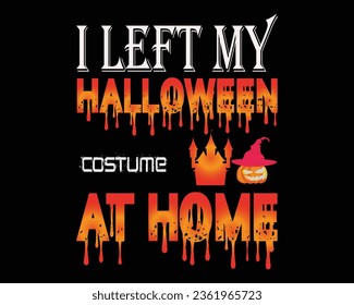 Vector Halloween tshirt design.  Halloween tshirt design. vector template happy Halloween tshirt design.