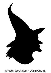 vector halloween witch for banners, cards, posters, prints, parties.