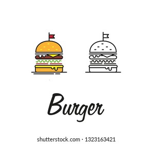 Vector hamburger icon