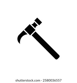 Vector of hammer icon illustration. Hammer Logo. Isolated vector sign symbol