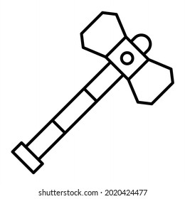 Vectorhammer-Leitbild-Design
