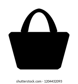 Vector Hand Bag Icon, Man Hand Bag Fashion, Hand Bag Fashion Women Illustration Isolated