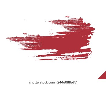 Vector Hand Draw Brush Stroke Watercolor Design EPS10