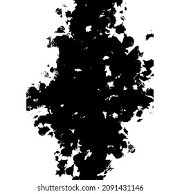 Vector hand drawn abstract illustration  . Creative simple artwork with texture. Template for card, poster, banner, print for t-shirt, pin, badge, patch.