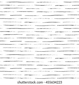 Vector hand drawn abstract seamless pattern. Minimal repeating background. Hipster brush stroke backdrop.