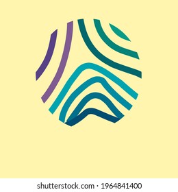 Vector de formas abstractas dibujadas a mano en varios colores
Perfecto para emblema, logotipo, símbolo