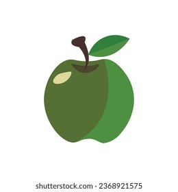 handgezeichnete Apfelfruchtgrafik