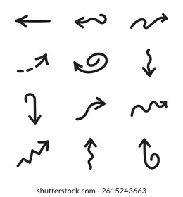 Vector Hand Drawn Arrow Collection