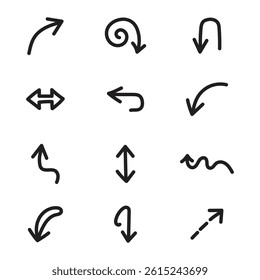 Vector Hand Drawn Arrow Collection