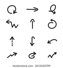 Vector Hand Drawn Arrow Collection