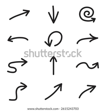 Vector Hand Drawn Arrow Collection
