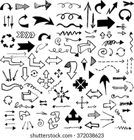 Hand Drawn Arrow Stock Vector (Royalty Free) 659006011 | Shutterstock