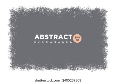 Vector hand drawn big painted stain. Monochrome stroke background. Artistic backdrop. One color textured spot rectangular shape.
