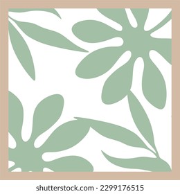 Vektor handgezeichnet boho Wanddekor Hintergrund. Pastellfarben ästhetisches Blumendesign. Abdrücke für Tapeten, Innenräume, Wallpaper, Umschläge