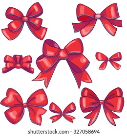 vector hand drawn bow graphic collection