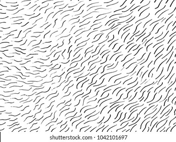 Vector hand drawn calligraphic brush stroke monochrome pattern. Black and white style design. Good for poster, fabric print, web page background, birthday card invitation, interior surface texture